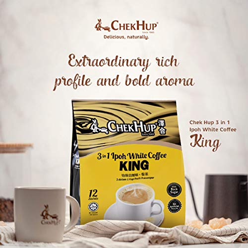 1 Pack Chekhup 3 In 1 Ipoh White Coffee King By Chek Hup