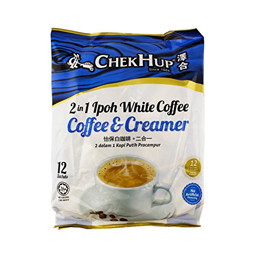 2-Pack Malaysia Authentic Chek Hup 2 In 1 Ipoh White Coffee 12S