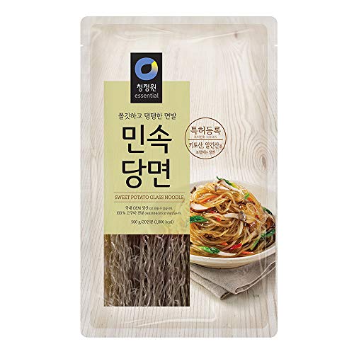 Cheongjeongwon Glass Noodles, Korean Vermicelli, Dangmyun, Sweet