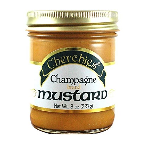 Cherchies Champagne Brand Mustard, 8 Ounce