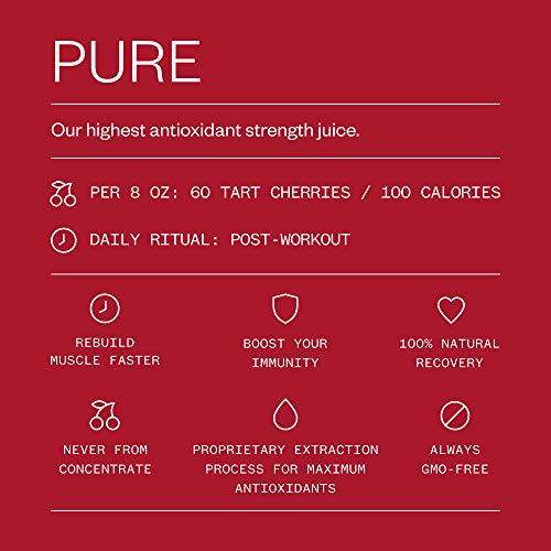 Cheribundi 100% Tart Cherry Juice – 60 Tart Cherries And 100 Cal