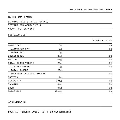 Cheribundi 100% Tart Cherry Juice – 60 Tart Cherries And 100 Cal