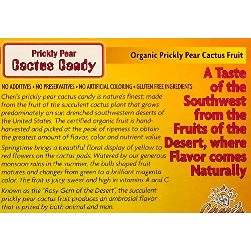 Prickly Pear Jelly Candies - Prickly Pear Cactus - Tastes Great