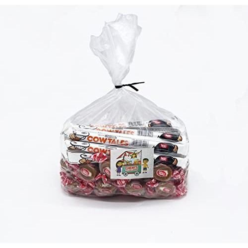 Goetze Original Caramel Creams + Vanilla Cow Tales Bulk Candy Va