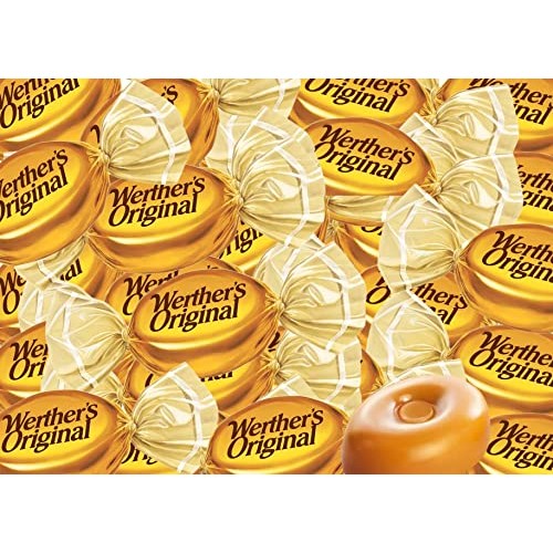 Werthers Original 4.5 Pound Of Caramel Hard Candy Individually W