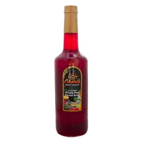 1 Bottle - Prickly Pear Syrup - 35 Oz - Giant Size - Made From N