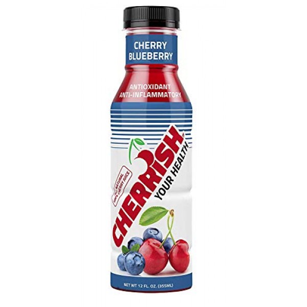 Cherrish Tart Cherry Juice With Blueberry Natural Flavoring - 12