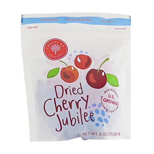 Cherry Bay Orchards Dried Cherry Mix – Pack of Two 6oz Bags Tot...