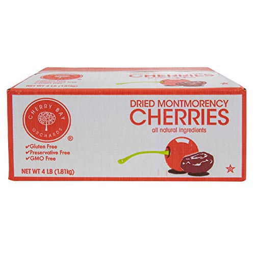 Cherry Bay Orchards - Dried Montmorency Tart Cherries 4 lb. box...