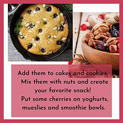 Berrilys Dried Tart Cherries, 16 Oz, Pitted, Non-Gmo, Kosher, Un