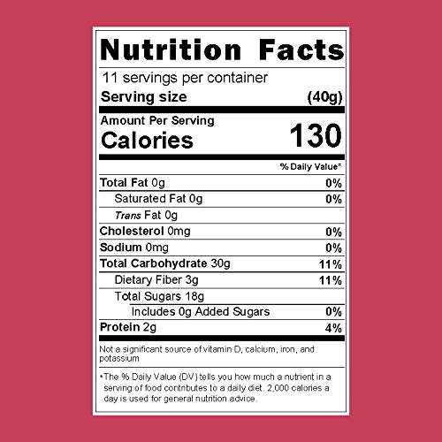 Berrilys Organic Dried Tart Cherries, 1 Lb, Pitted, Non-Gmo, Kos