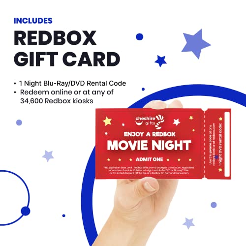 Redbox Movie Night Gift Baskets – With Movie Snack Trays, Movie