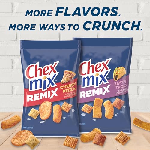 Chex Mix Cheesy Pizza Snack Mix, 11 OZ