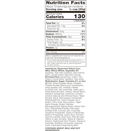 Chex Mix Cheesy Pizza Snack Mix, 11 OZ