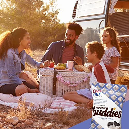 Chex Mix Muddy Buddies, Cookies and Cream Snack Mix, 10.5 oz