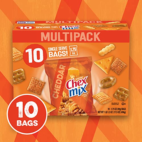 Chex Mix Cheddar Savory Snack Mix, 17.5 Oz