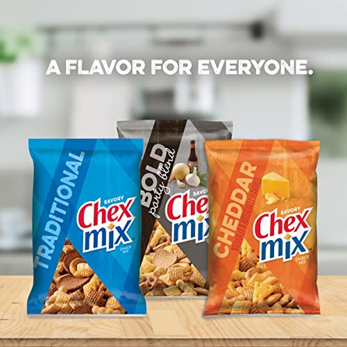 Chex Mix Cheddar Savory Snack Mix, 17.5 Oz