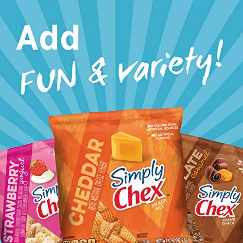 Simply Chex Snack Mix, Strawberry Yogurt, 60Count