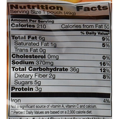 Chex Mix Cheddar, 1.75 Oz Pack Of 60