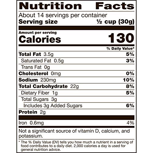 Chex Mix Cheddar Savory Snack Mix, 15 Oz