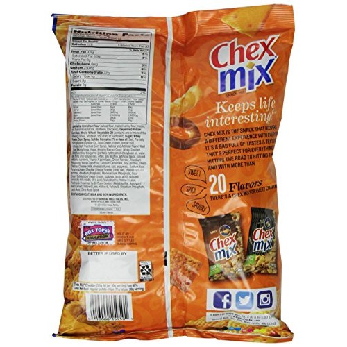 Chex Mix Cheddar Savory Snack Mix, 15 Oz