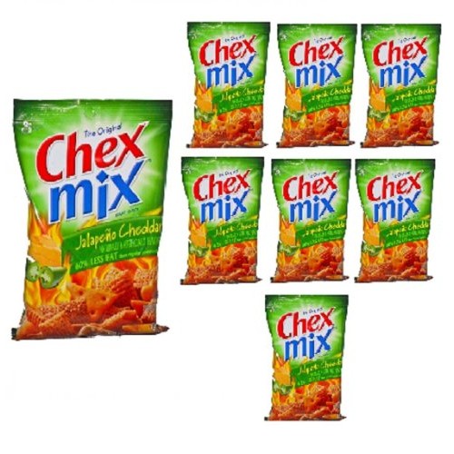Chex Mix Jalapeno Cheddar 3.75 Oz Each 8 In A Pack