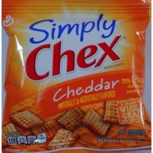 Simply Chex - Cheddar [60 Pieces] - Product Description - 0.92 O