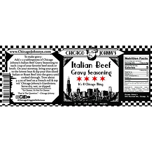 Pizza And Italian Beef Gravy Seasoning Combo