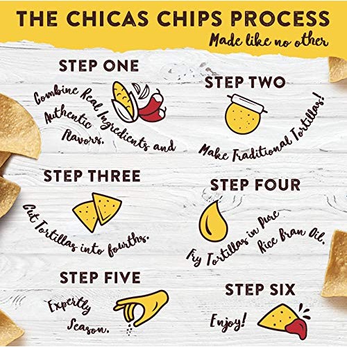 Chicas Original Corn Tortilla Chips 8 Oz 4-Pack Chicas Original Corn Tortilla Chips 8 Oz 4-Pack