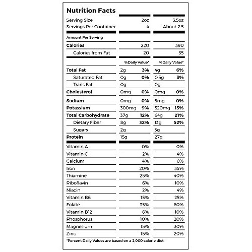 Chickapea Organic Chickpea And Red Lentil Pasta - Gluten-Free, V