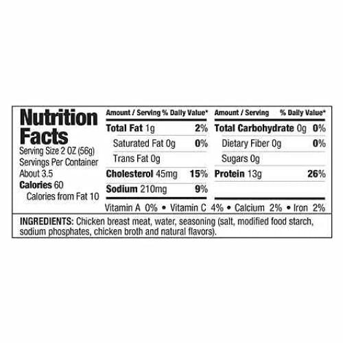 Kirkland Chicken Breast in Water 12.5 oz. cans - 6 count - Premi...