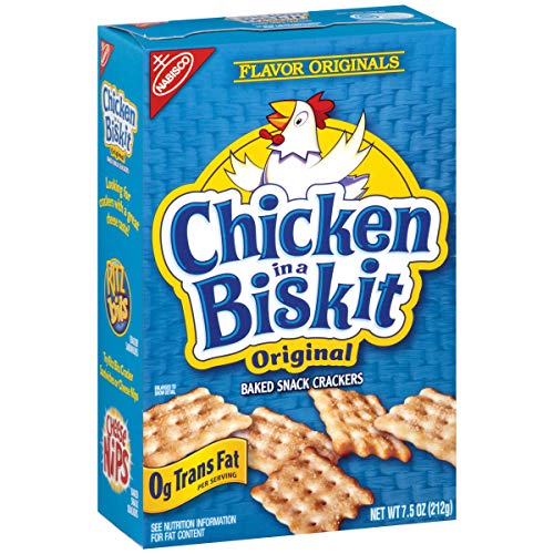 Nabisco Chicken In A Biskit Baked Snack Crackers, Original, 7.5