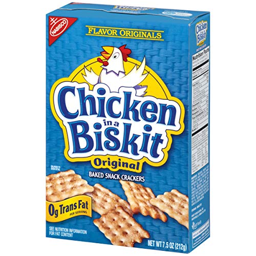 Nabisco Chicken In A Biskit Baked Snack Crackers, Original, 7.5