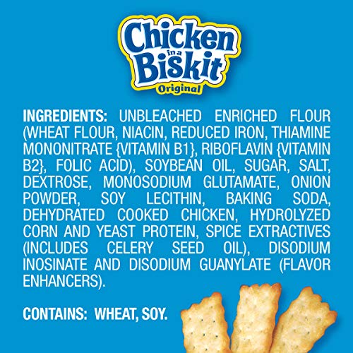 Nabisco Chicken In A Biskit Baked Snack Crackers, Original, 7.5