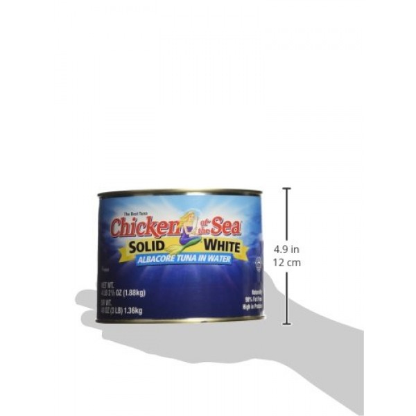 Chicken Of The Sea Solid White Albacore In Water, 66.5-Ounce Can