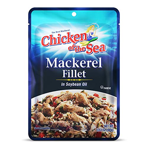 Chicken Of The Sea Mackerel Fillet In Soybean Oil, 3.53 Ounce P