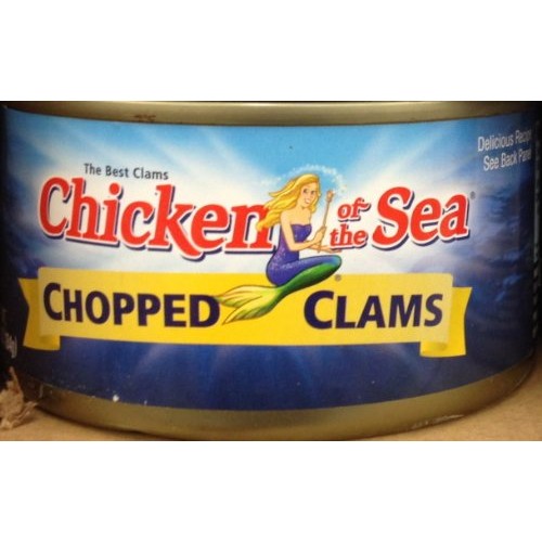 Chicken Of The Sea Chopped Clams 6.5Oz 5 Cans
