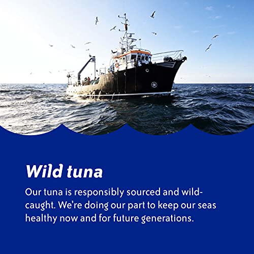 Chicken of the Sea Chunk Light Tuna in Water, Wild Caught Tuna, ...