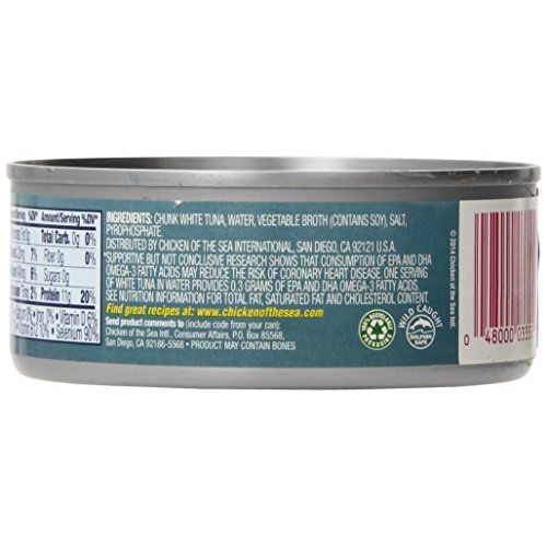 Chicken Of The Sea Chunk White Albacore Tuna In Water, 5 Ounce