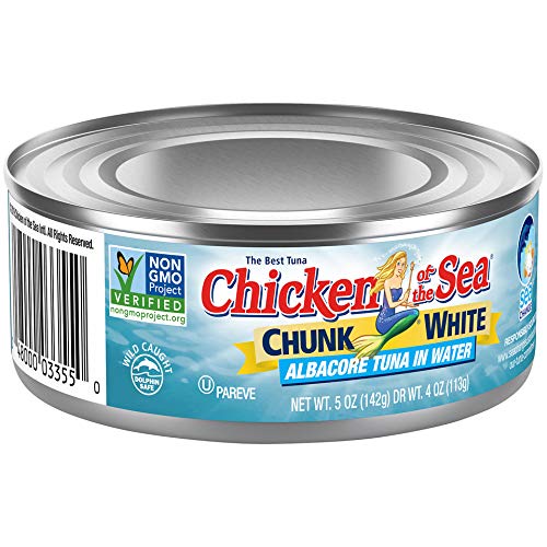 Chicken Of The Sea Chunk White Albacore Tuna In Water, 5 Ounce