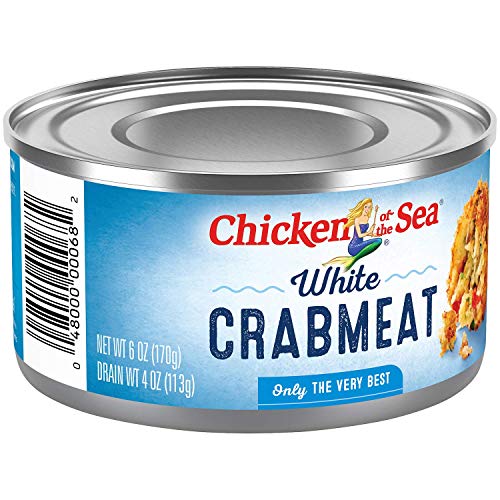 Chicken Of The Sea Crab, White, 6-Ounce Packages Pack Of 12