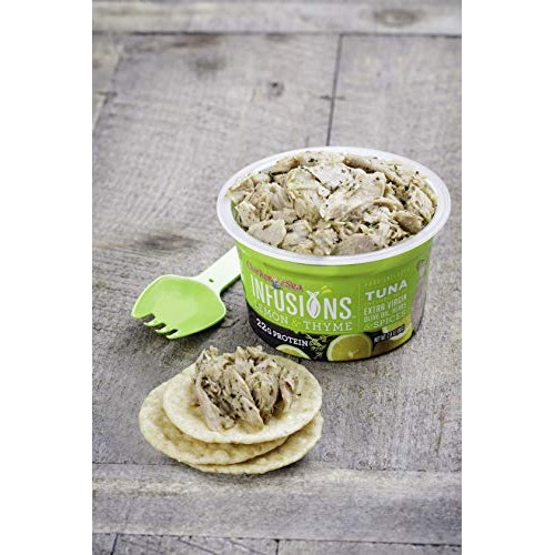 Chicken Of The Sea Infusions Tuna, Lemon &Amp; Thyme, 2.8 Oz Cups P