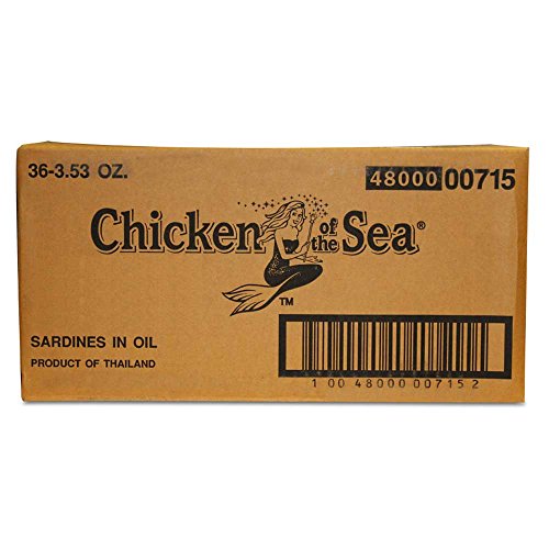 Chicken Of The Sea Lightly Smoked Sardines In Oil, 3.53 Ounce Po