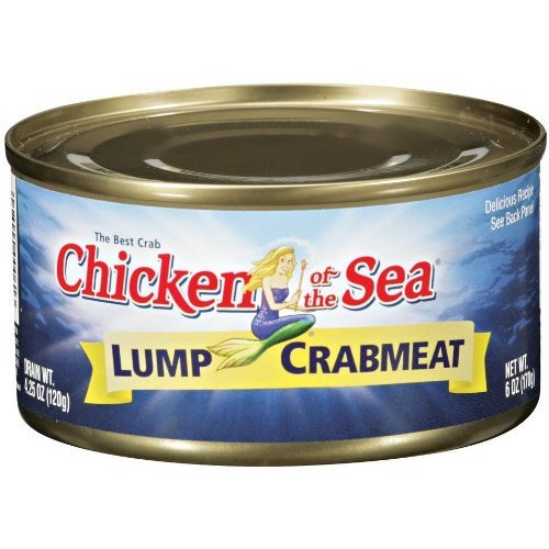 Chicken Of The Sea Lump Crab 6Oz Can Pack Of 6