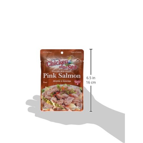 Chicken Of The Sea Pink Salmon, Single Serve Pouch, 2.5 Oz