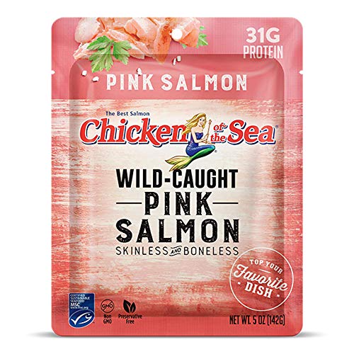 Chicken Of The Sea Pink Salmon Skinless &Amp; Boneless Pouch, 5 Ounc