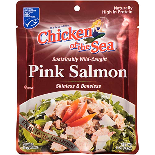 Chicken Of The Sea Pink Salmon, Skinless-Boneless, 5 Oz., Pack