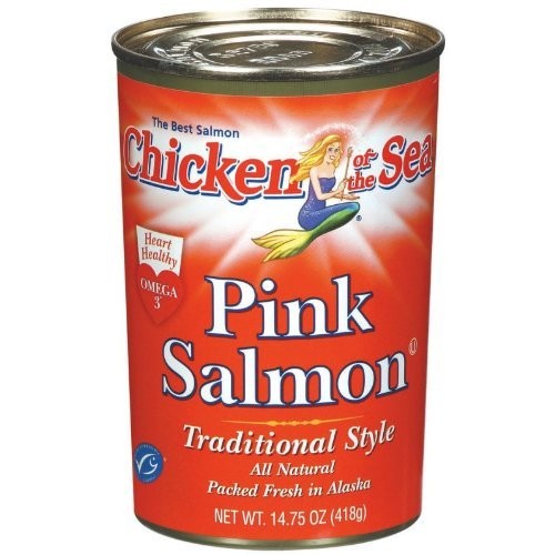 Chicken Of The Sea Pink Salmon Traditional Style, 14.75Oz Cans
