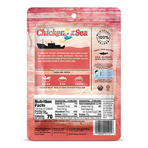 Chicken Of The Sea Premium Skinless &Amp; Boneless Pink Salmon, 2.5