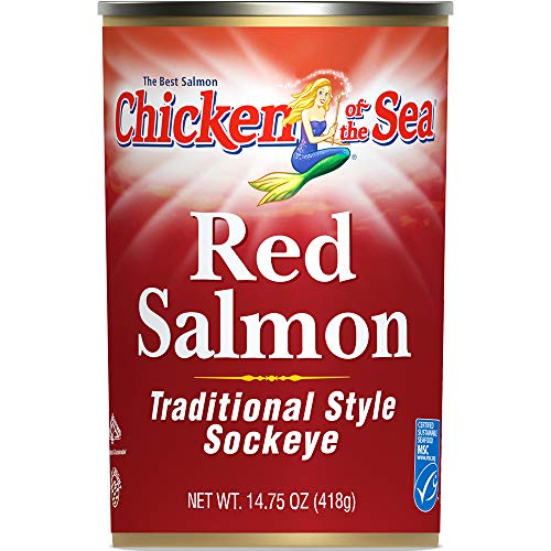 Chicken Of The Sea Red Salmon, 14.75 Ounce Cans Pack Of 12
